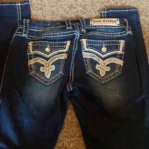 Rock Revival size 26 easy skinny Willa pocket